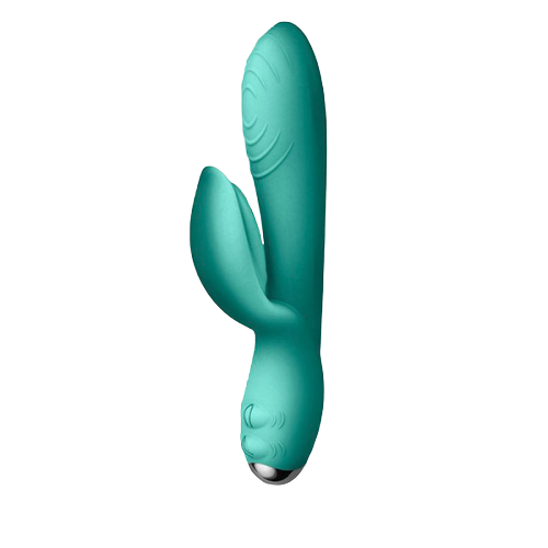 Teal Rechargeable Rabbit Vibrator - Get Fruity Co